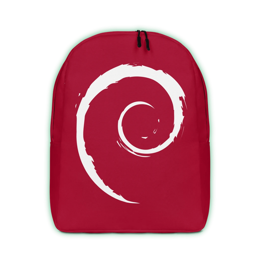 Backpack with Debian Swirl product image (1)