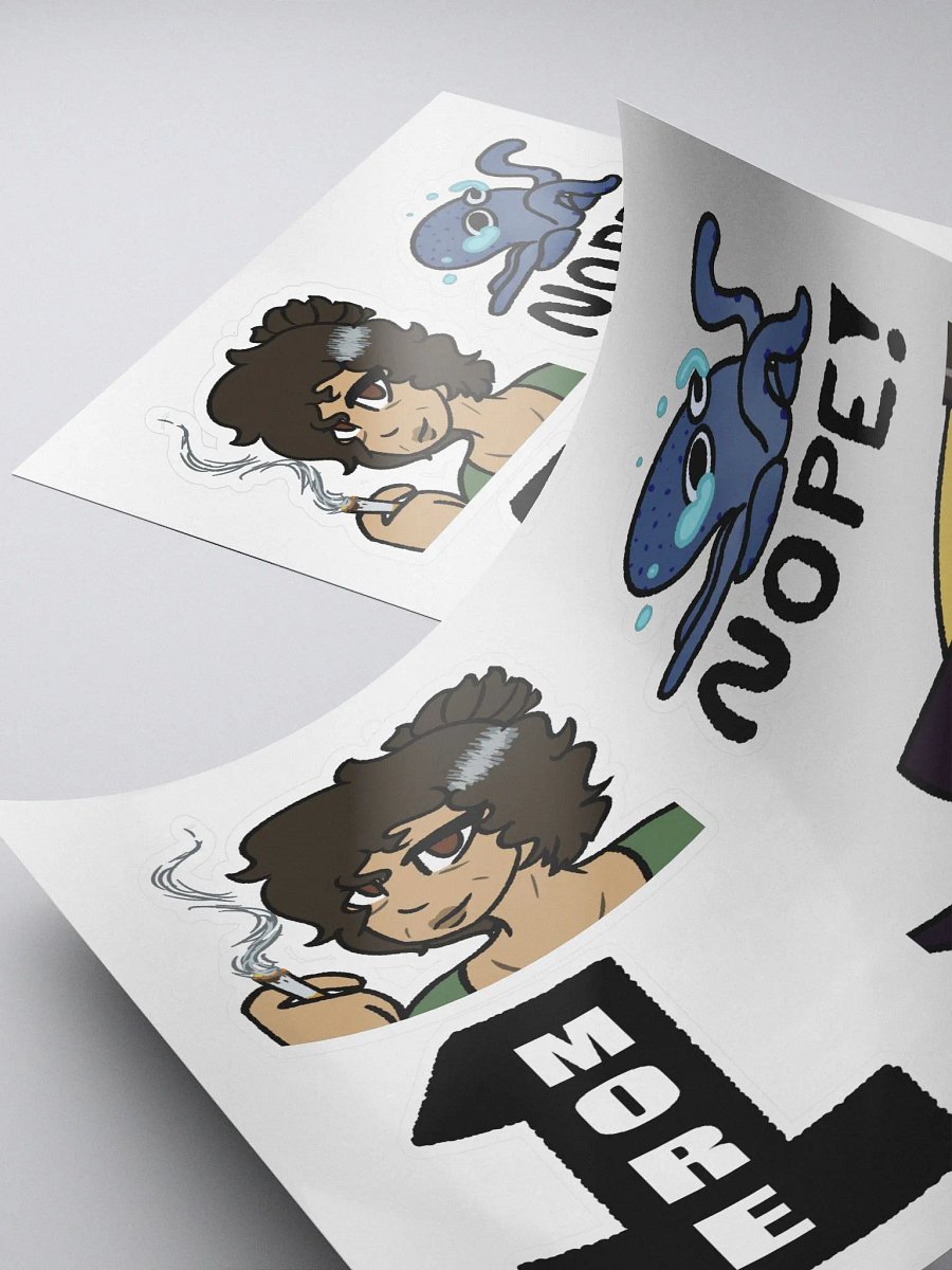 Ollie Emote Stickers Batch 2 product image (4)