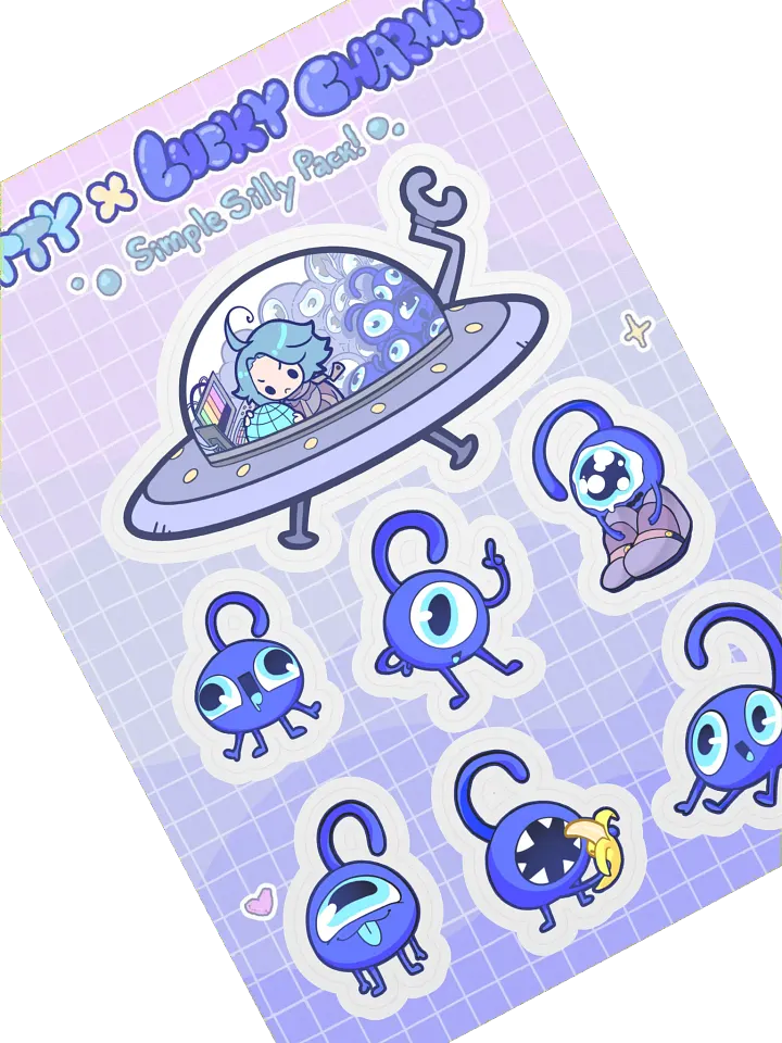 Lucky Charms Simple Silly Pack - Sticker Sheet product image (1)