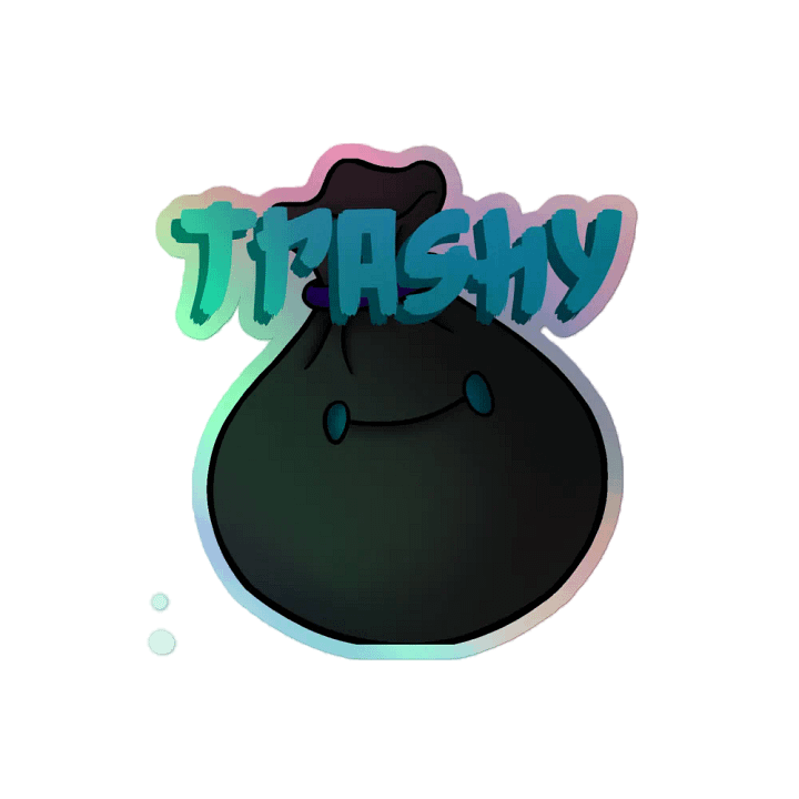 Trashy Smiles Holographic Sticker product image (2)