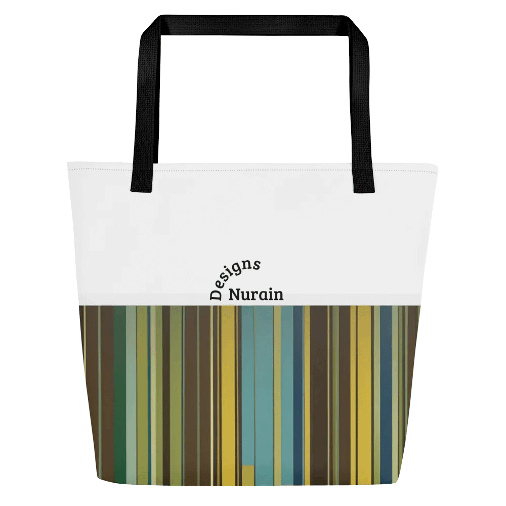 Harmony Stripes Large Tote Bag product image (2)