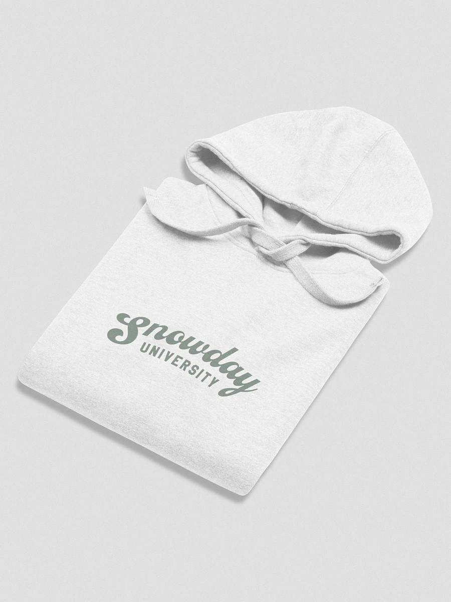 Snowday University hoodie - white product image (5)