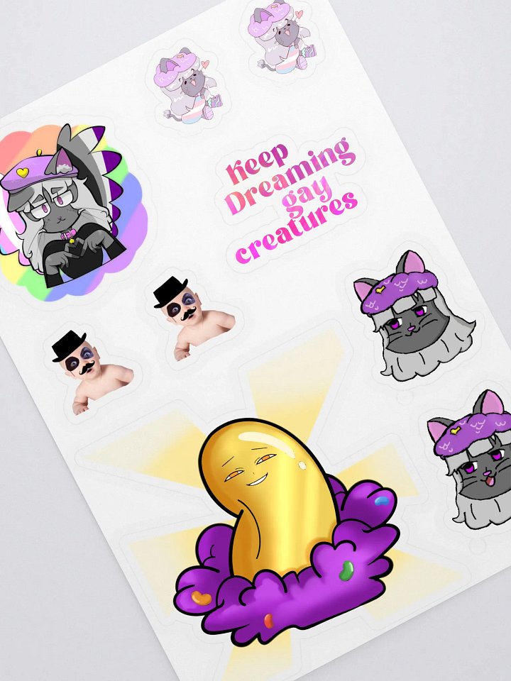 Stinky Sticker Sheet :3 product image (2)