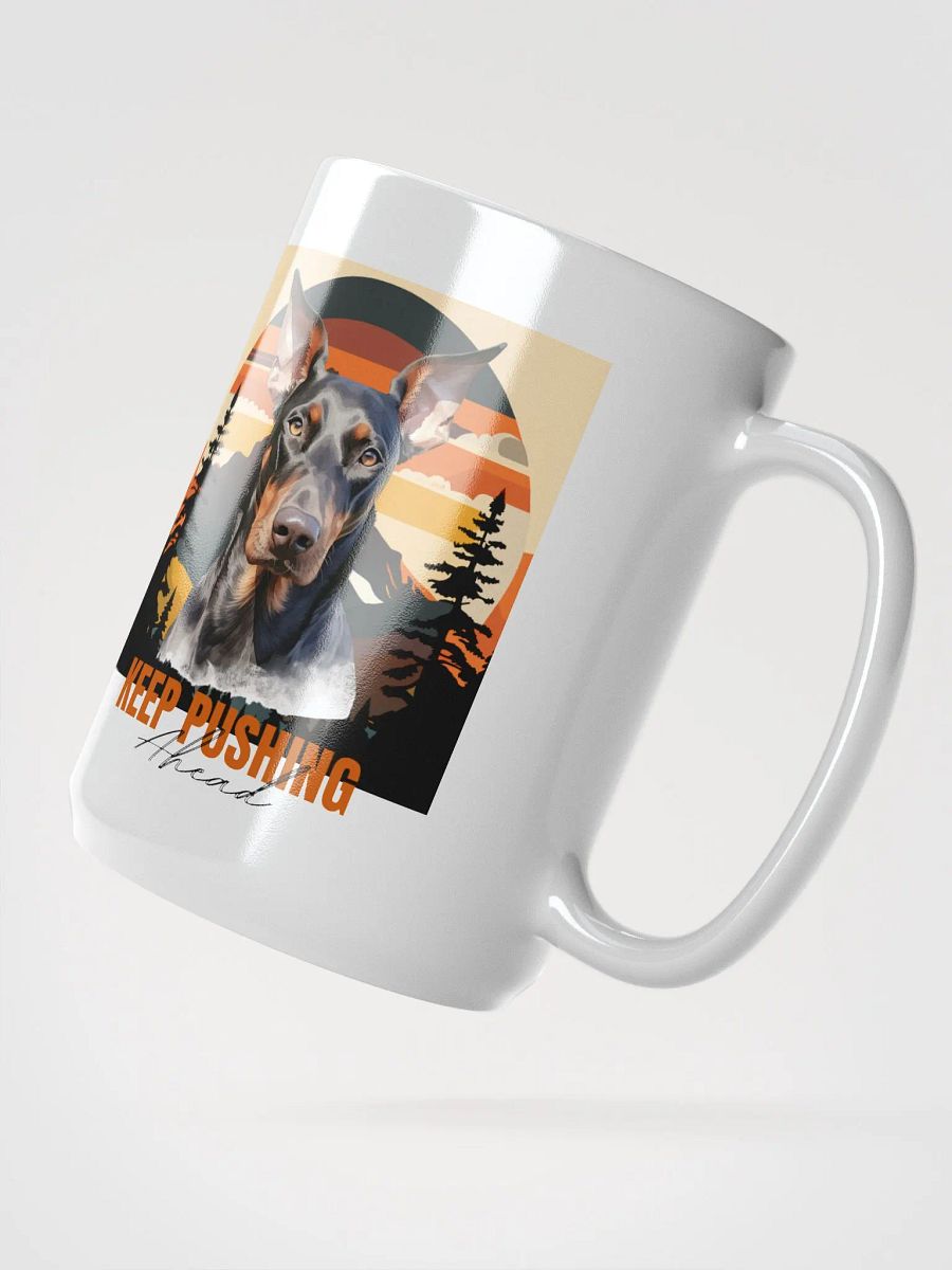 Keep Pushing Ahead Doberman Mug product image (4)