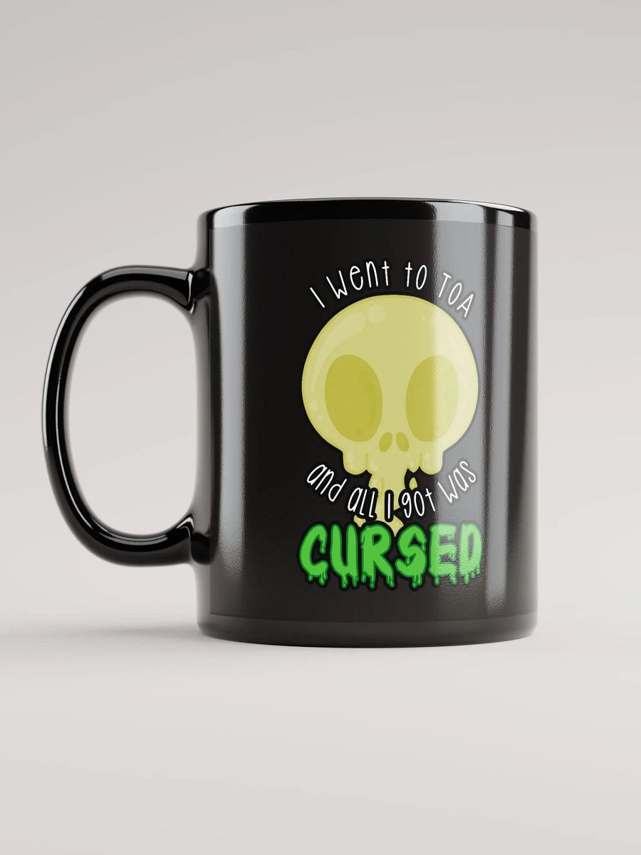 All I Got Was Cursed - Rogue - Black Glossy Mug product image (6)