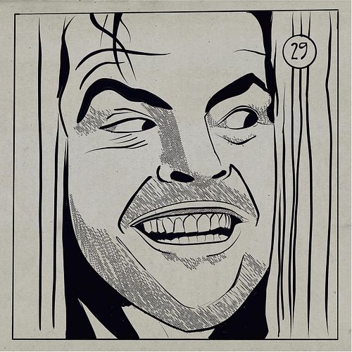 #frightfall2021 #retrosupply #horrormovies #theshinning #jacknicholson #stephenking #shinning #halloween2021 #halloweenart #a...