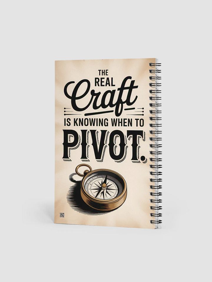 Know When To Pivot Journaling Notebook product image (2)