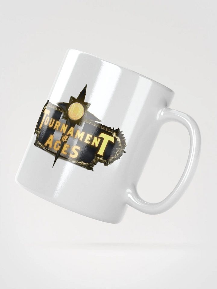 Tournament of Ages - Full Logo - White Glossy Mug product image (2)
