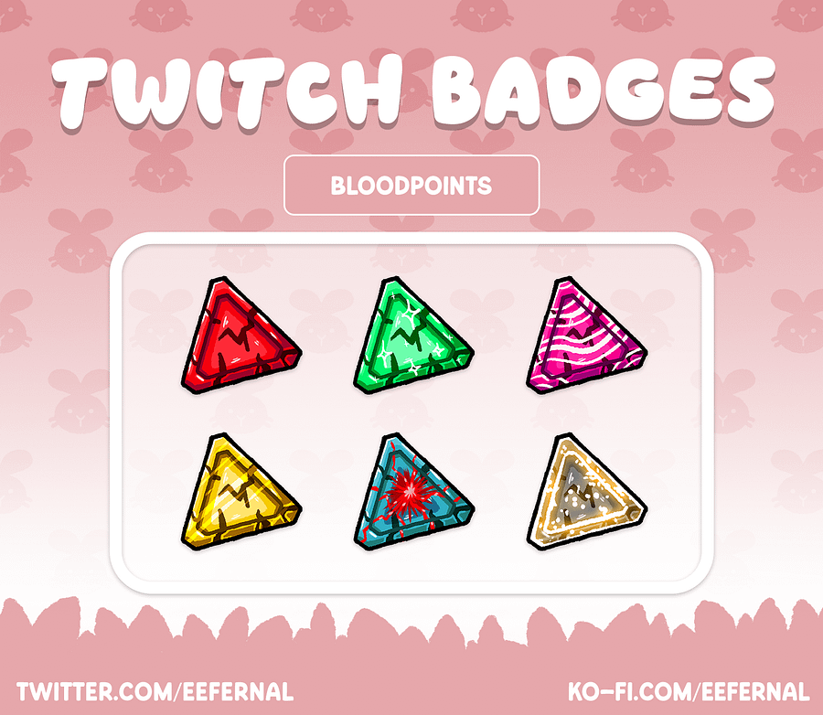 Bloodpoints - Badge Pack product image (1)