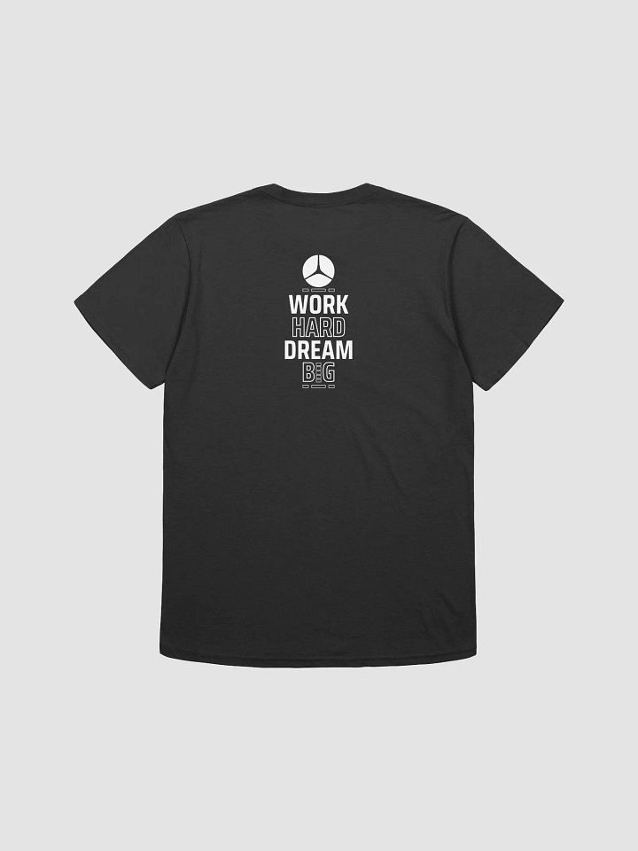 Work Hard Midnight Black Unisex Softstyle T-Shirt product image (8)
