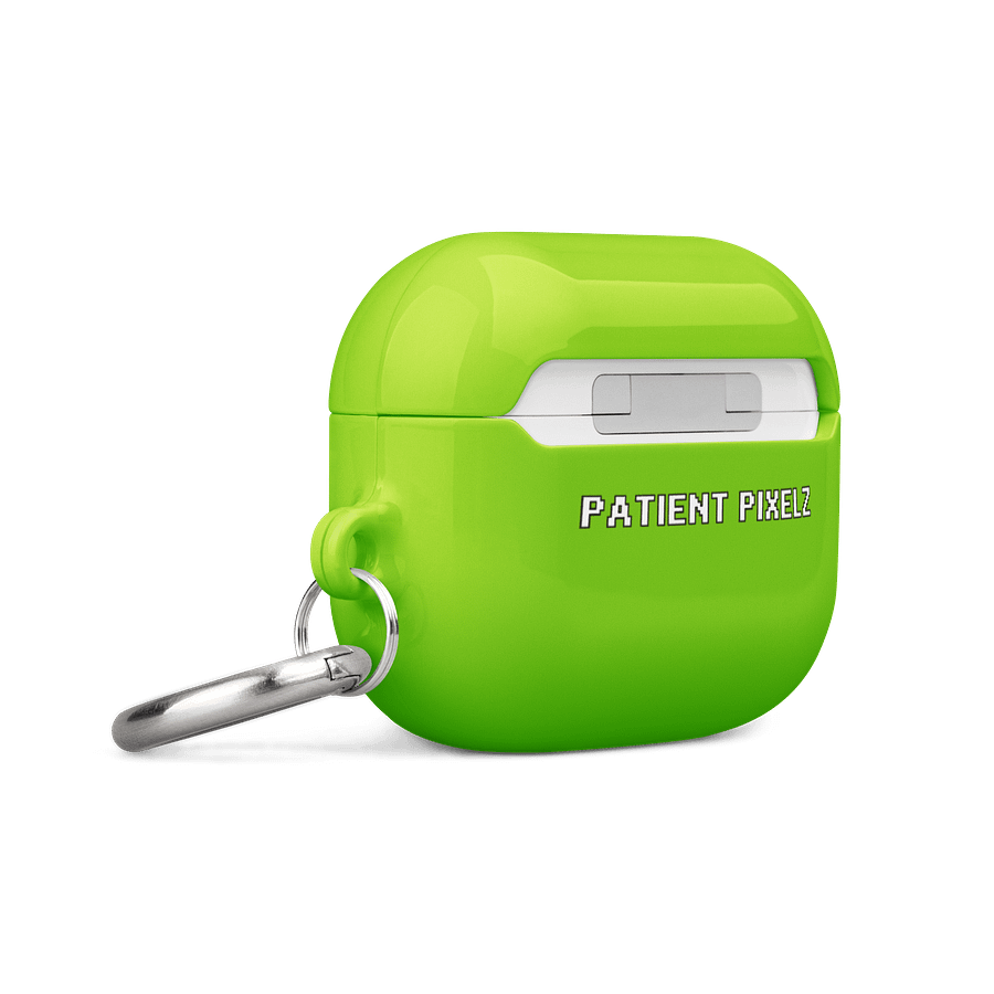 Patient PixelZ P Logo AirPods® Case (Neon Green) product image (19)