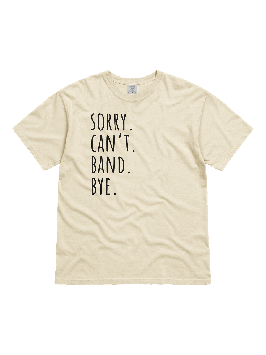 Sorry Can't Band Bye product image (2)