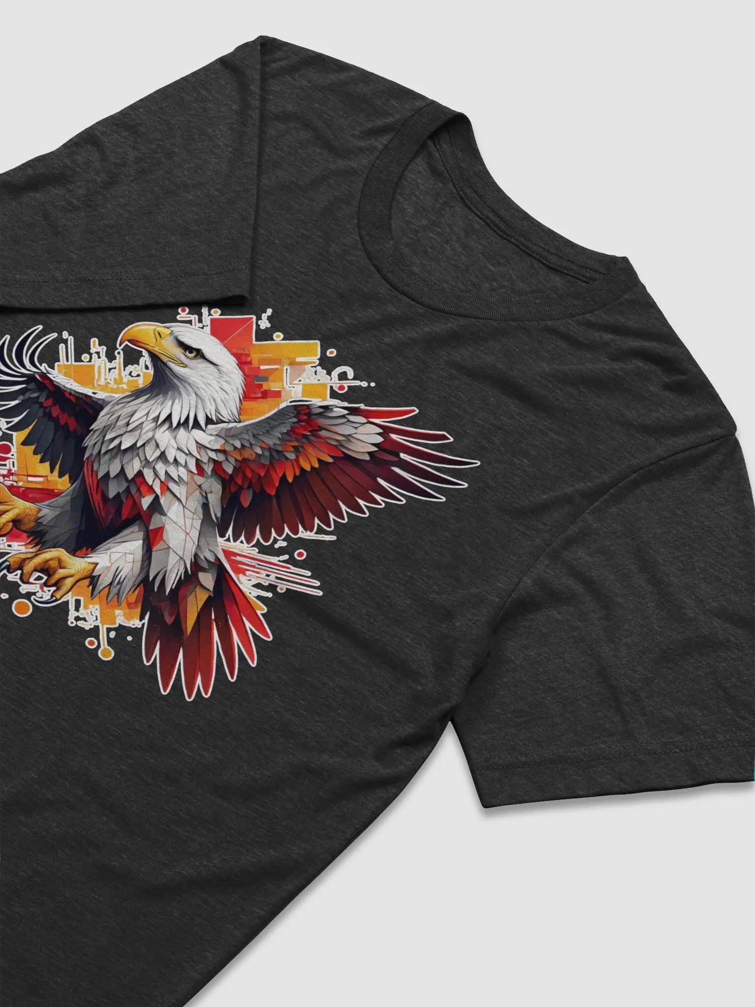 Majestic Eagle Geometric Graphic Tee product image (13)