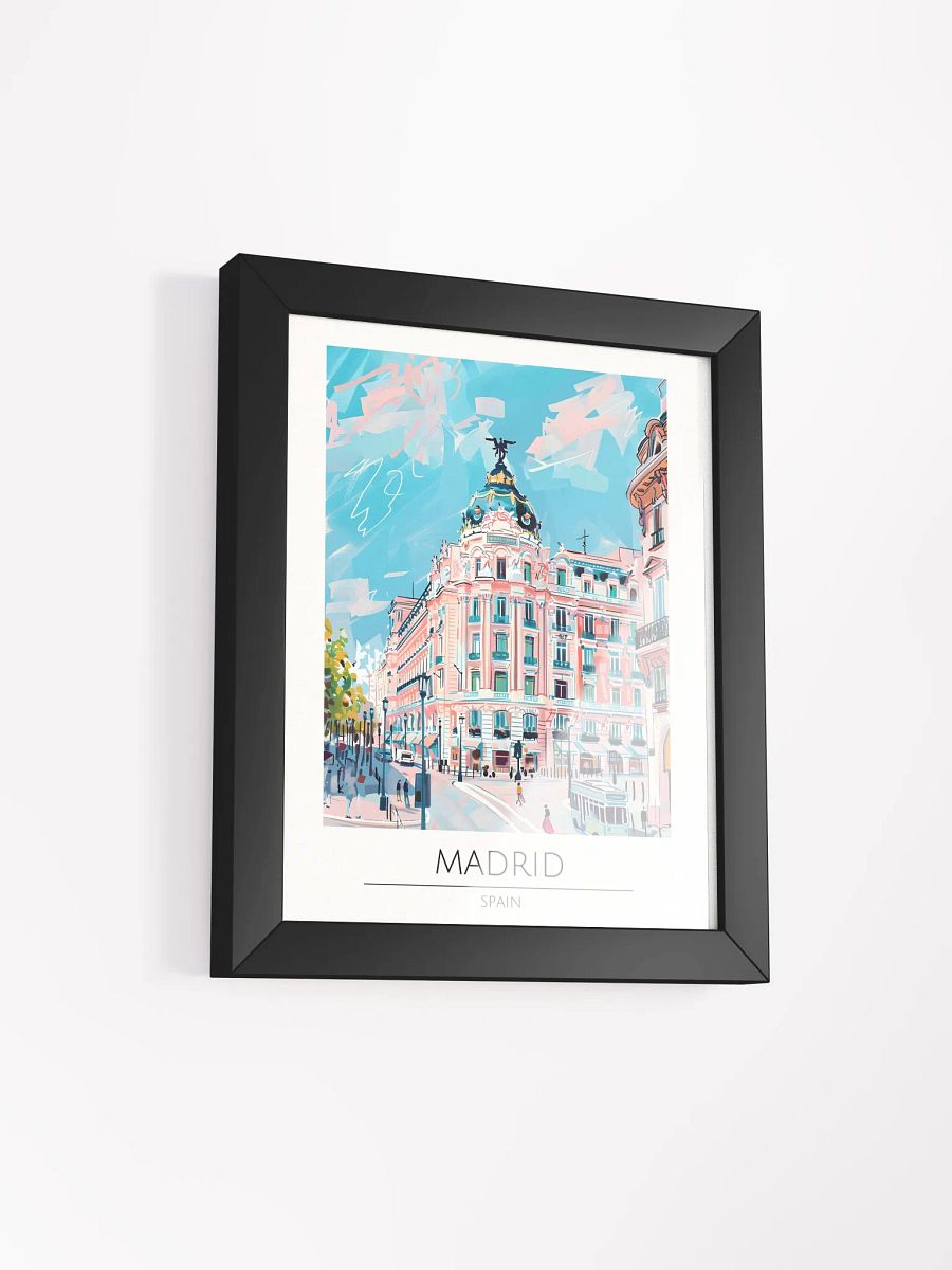 Madrid Spain Framed Travel Poster product image (2)
