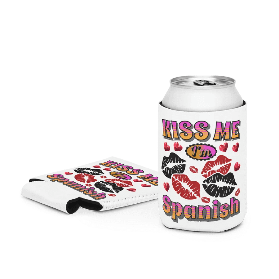 Kiss Me m Spanish Can Cooler product image (4)