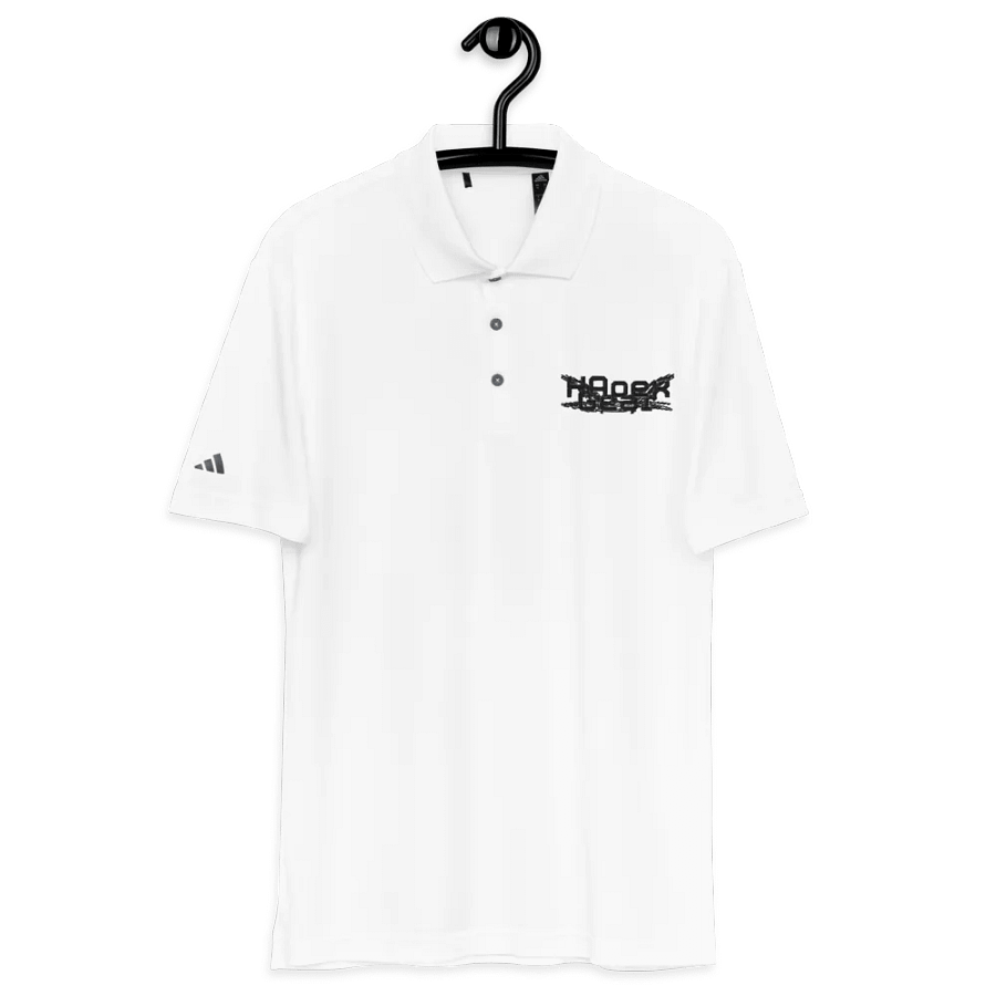 Performance Polo Shirt - Embroidered - Black HApex Gear White Logo product image (10)