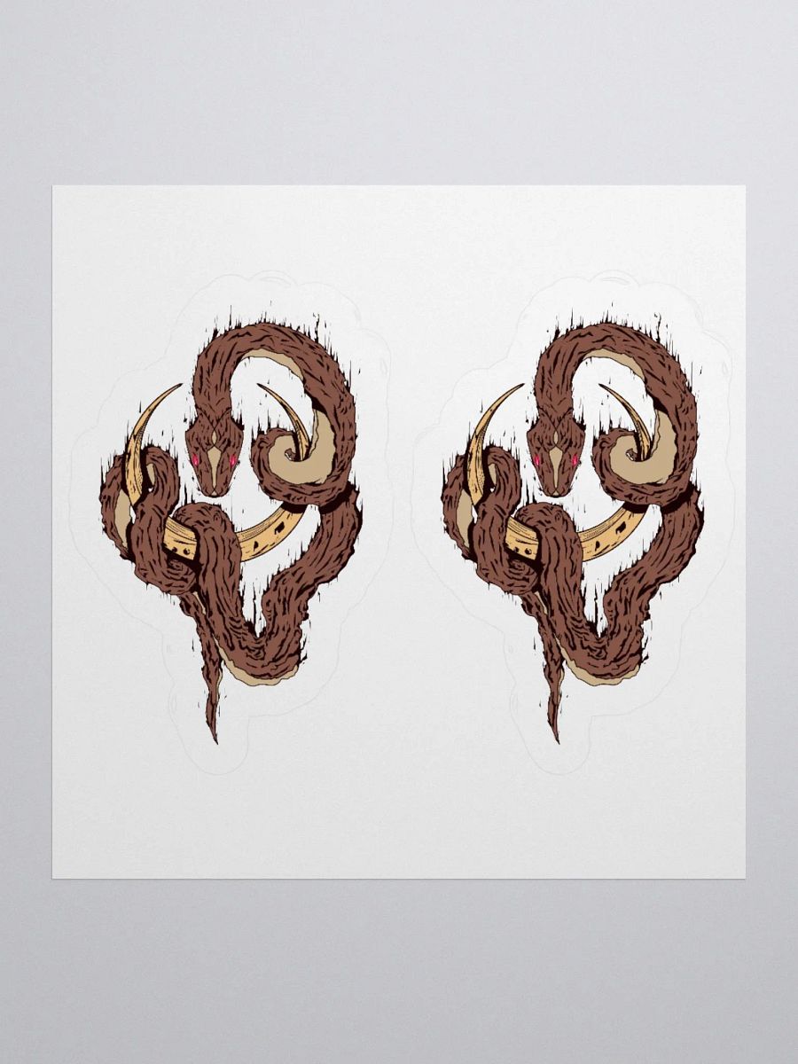 WDSNK - Wood Snake Full Color Sticker product image (1)