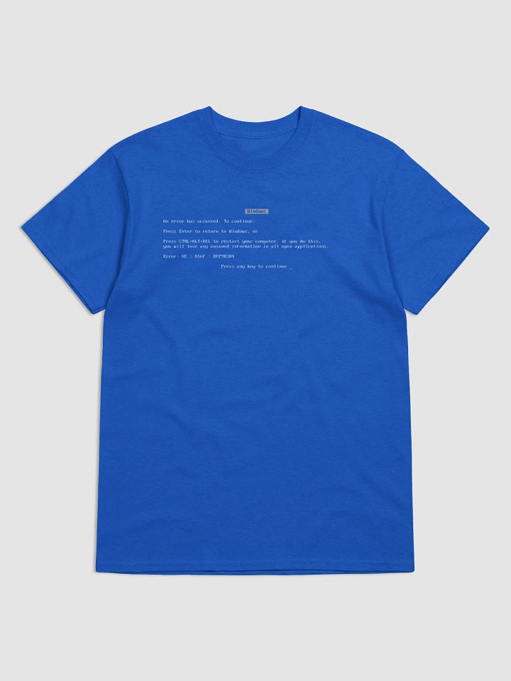 BSOD Tee product image (1)