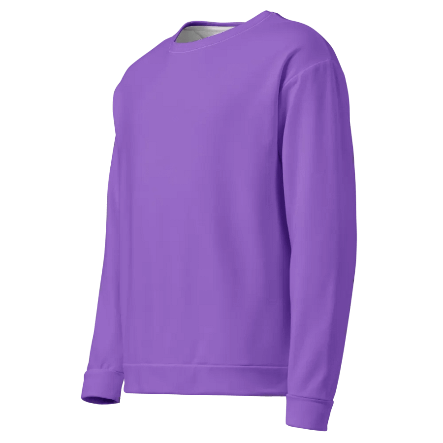 Plain Color Amethyst Sweatshirt product image (3)