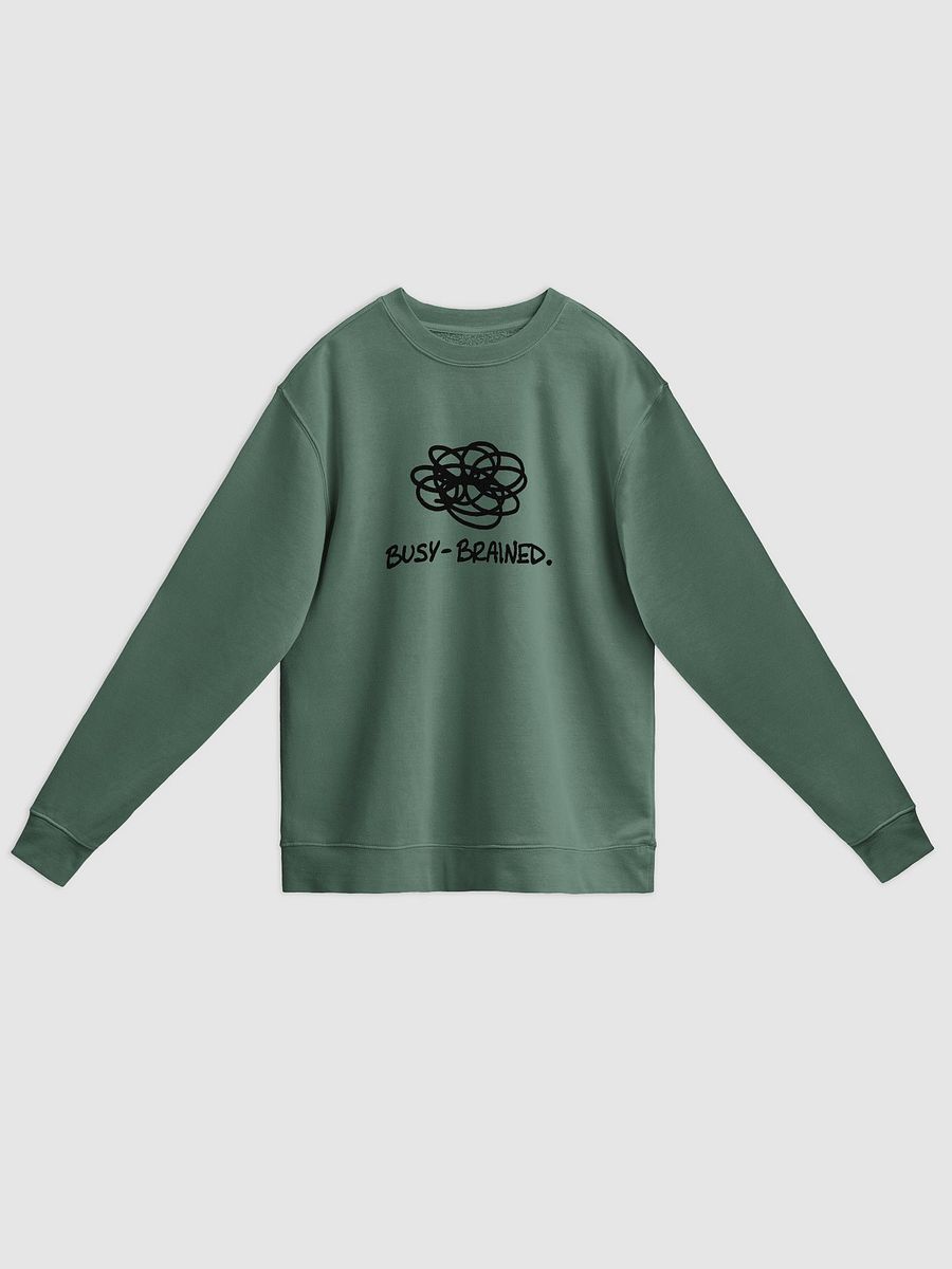 BUSY-BRAINED printed pigment crewneck product image (10)