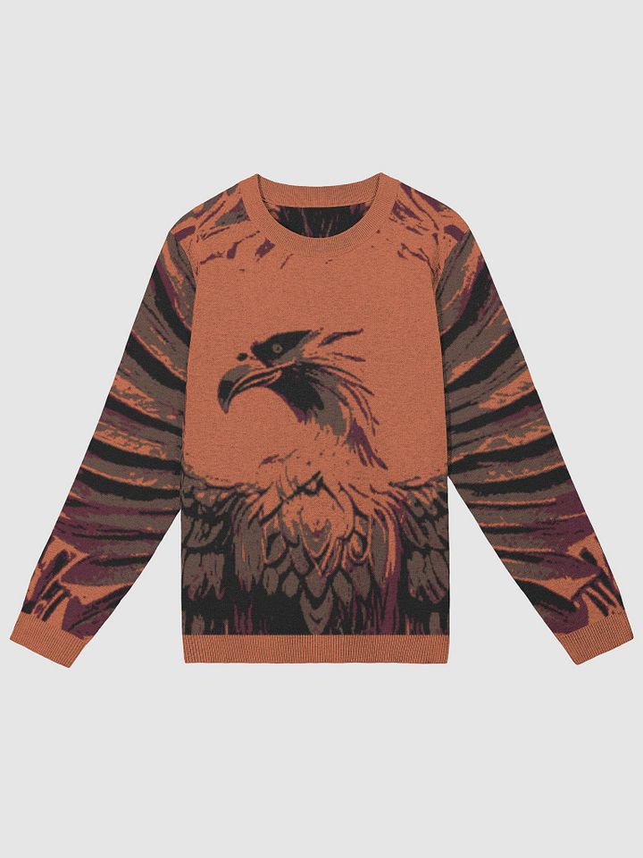 Phoenix Fire Burnt Orange | Knitted Crewneck Sweater Classic Fit product image (1)