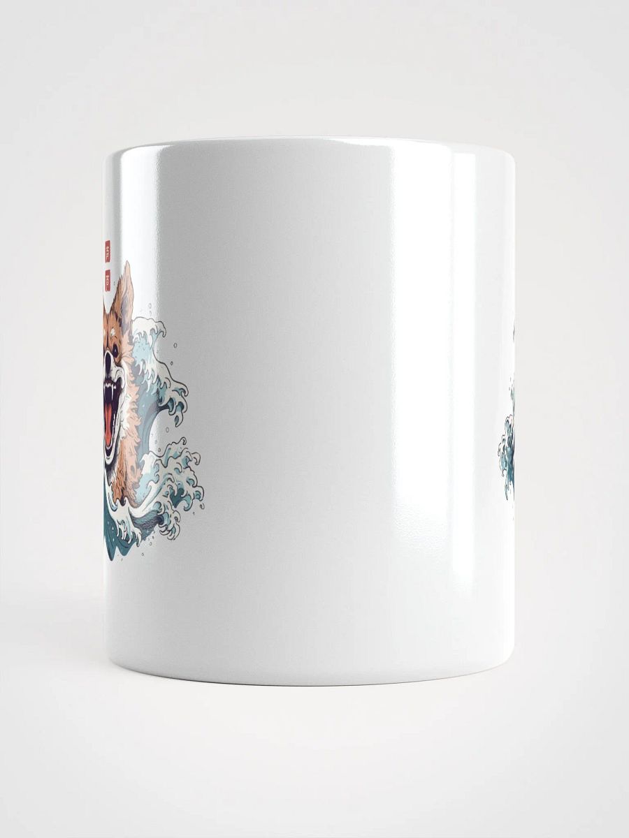 Cute Dog Sea Monster Vintage Japanese Mug product image (5)
