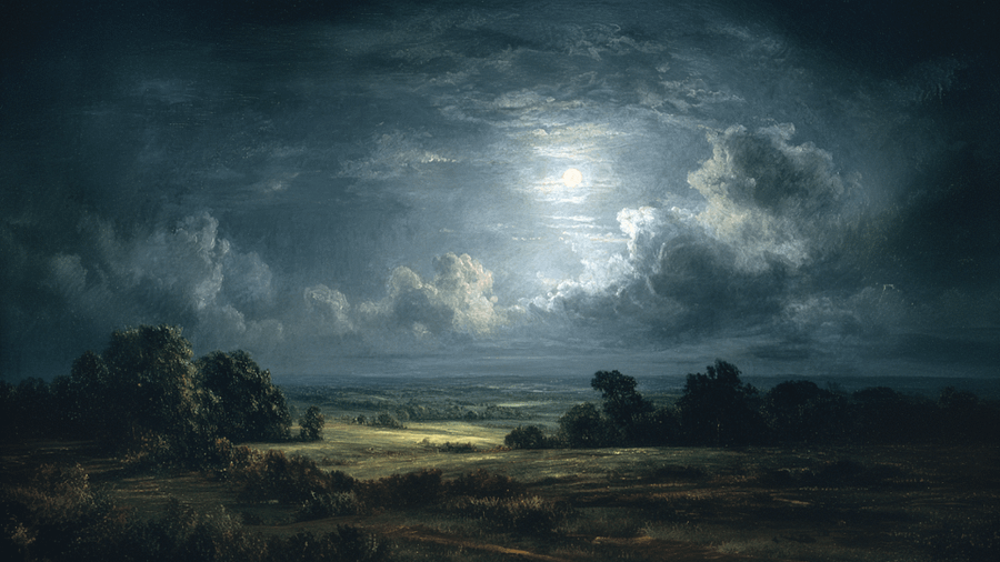 Vintage Moonless Night - No Frame, Digital Download product image (2)