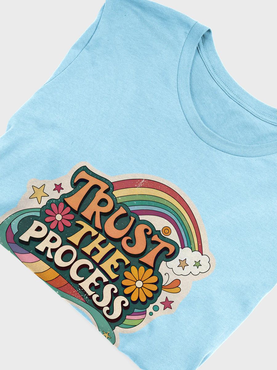 Psychedelic Trust the Process T-Shirt product image (54)