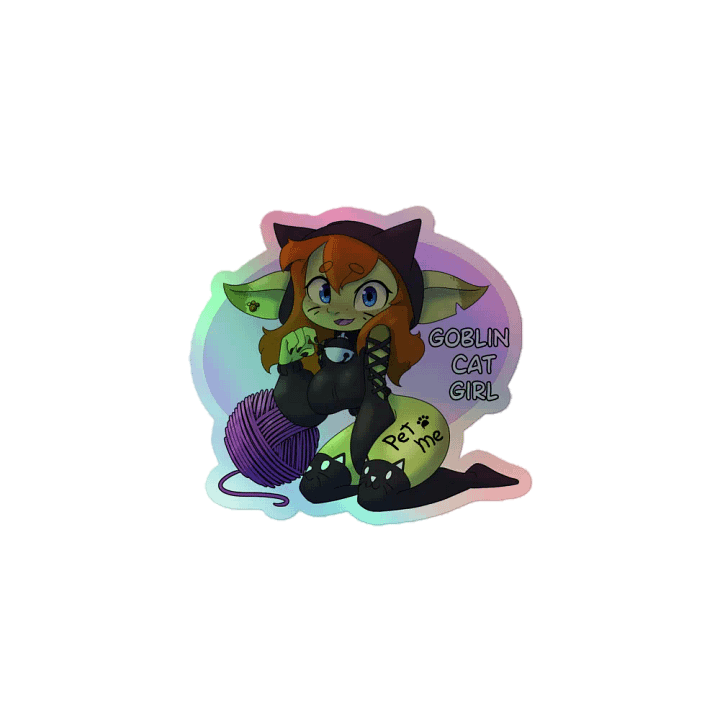 Goblin Cat girl sticker product image (1)