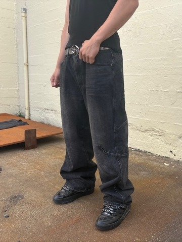 ZENTLY SPLASH LOOSE PANTS - Moonlight Fade Edition (CUSTOM) product image (2)