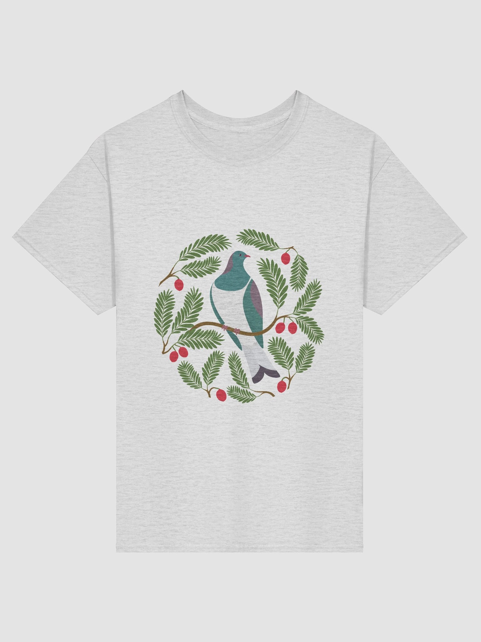 Kererū in Miro T-Shirt – Unisex Adult Tee product image (1)