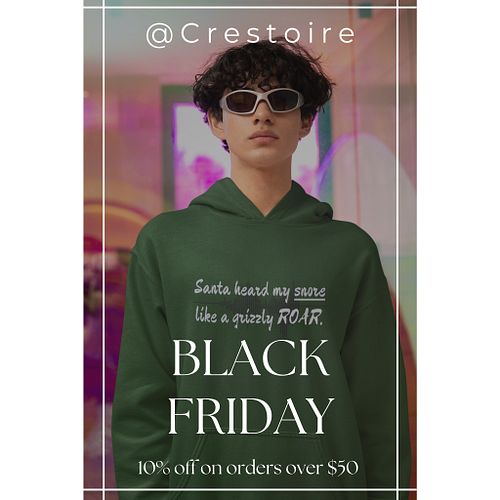 🖤 ONLY TODAY 🖤

Black Friday Deals You Can't Miss.
Get ahead of the season and snag amazing discounts on the perfect Christma...