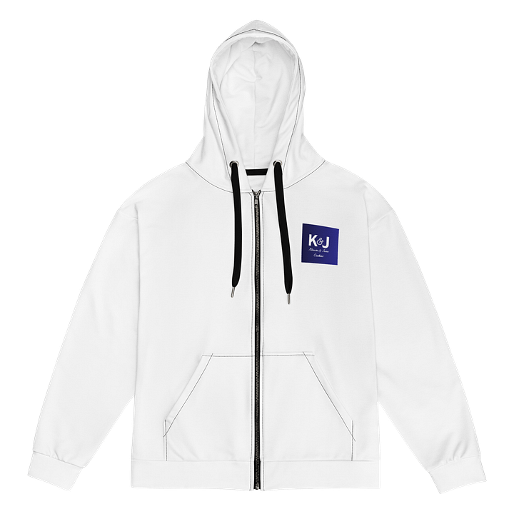KJ white hoodie product image (1)
