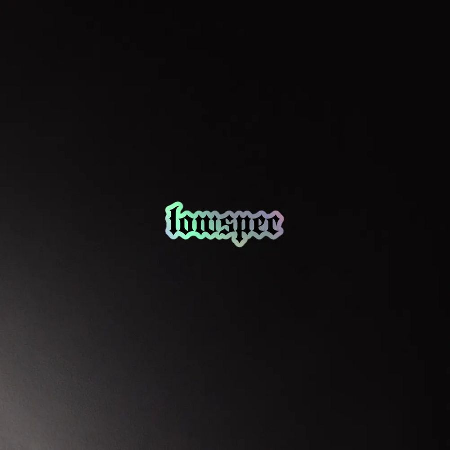 lowspec Gothic Holo Sticker product image (4)