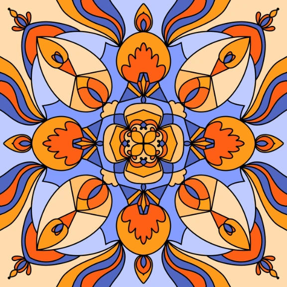 Stunning Mandalas Colouring Pages Set of Seven - Digital Download product image (2)