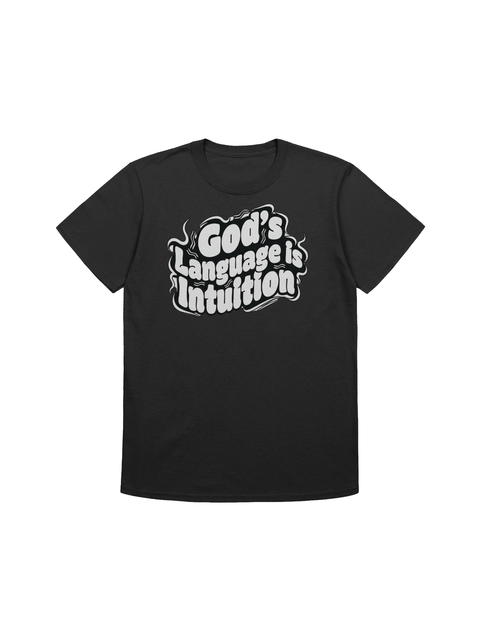 God's Language is Intuition, Unisex Tee product image (4)