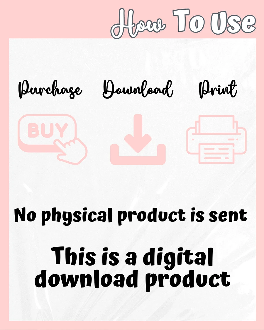 Pink Printable Planner - Gamer Themed product image (7)