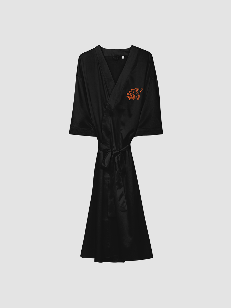 Anthric | Stitched Logo Satin Robe product image (1)