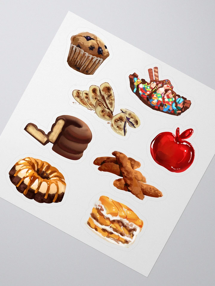 Snacc Time Sticker sheet: Desserts product image (2)