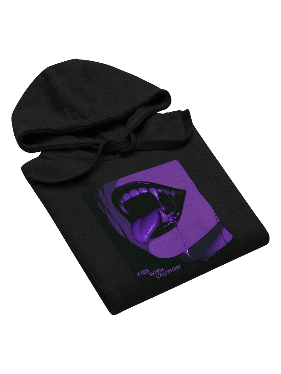 Kiss With Caution Front Printed Hoodie product image (5)