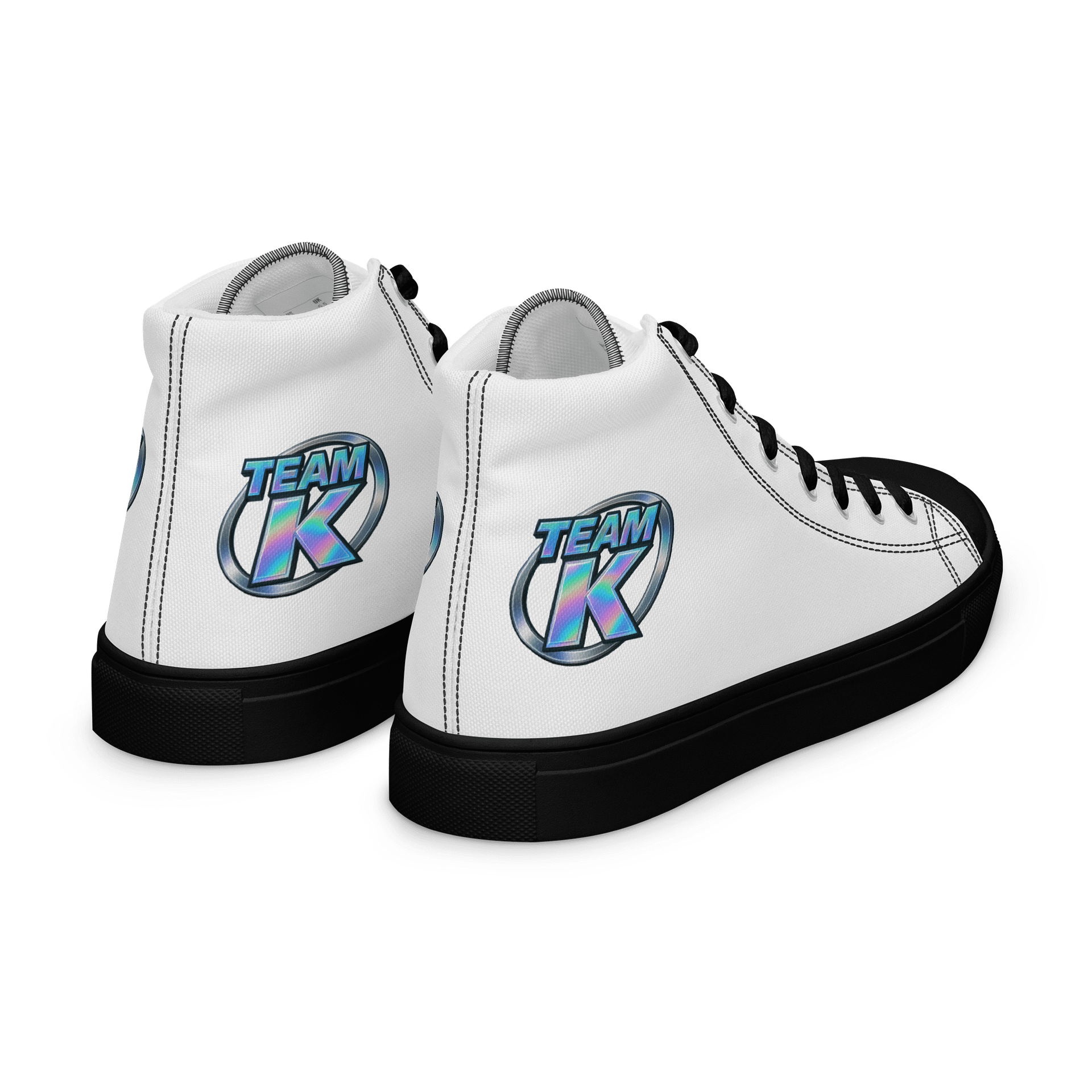 Team K 2000's Women's High Top Canvas Shoes product image (10)