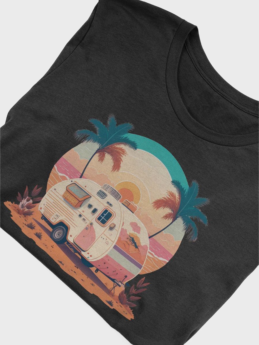 Sunset Vibes Retro Camper T-Shirt product image (18)