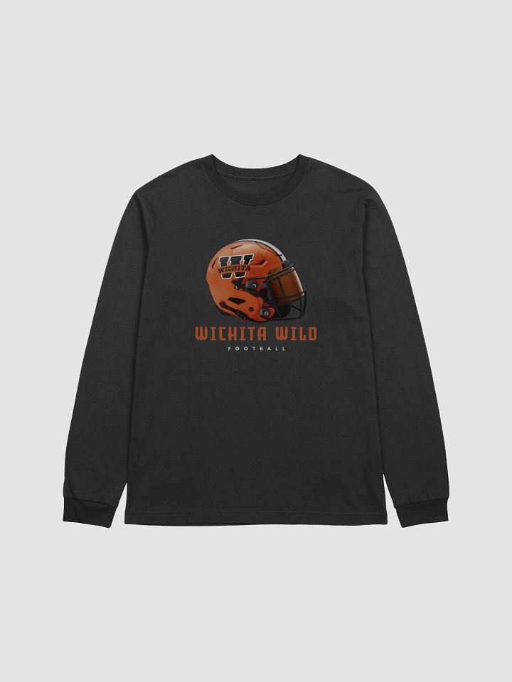 Wichita Wild Unisex Long Sleeve Helmet T-Shirt by Canvas product image (2)