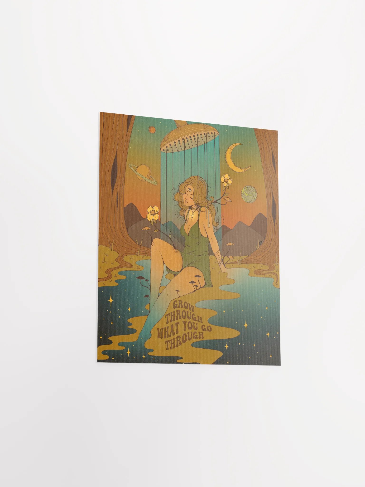 Matte Poster - Grow Through It product image (3)