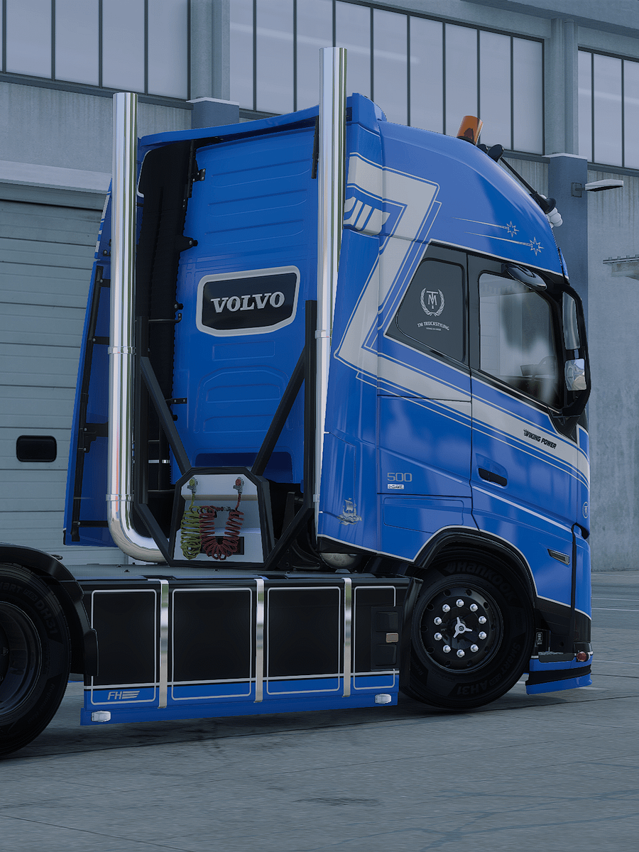 ETS2 TM Volvo FH4 FH5 FH6 Aero (SCS) + Trailer Schmitz S.KO COOL & Cargobull Multicolor Skin Pack product image (5)