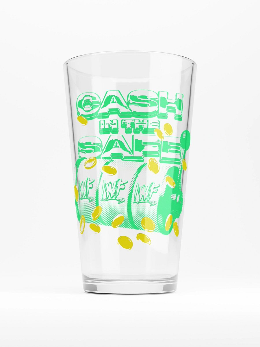 IWF Cash In The Safe Pint Glass product image (1)