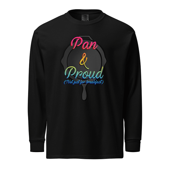 Pan & Proud Frying Pan Design Print long sleeve product image (1)
