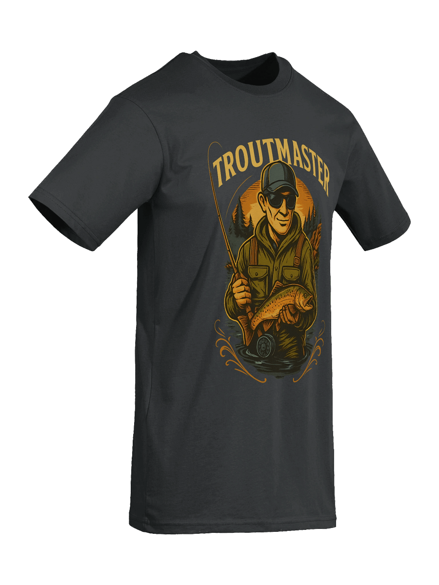Trout Fishing T-Shirt – Troutmaster Trophy Trout Angler Tee for Fishermen product image (8)