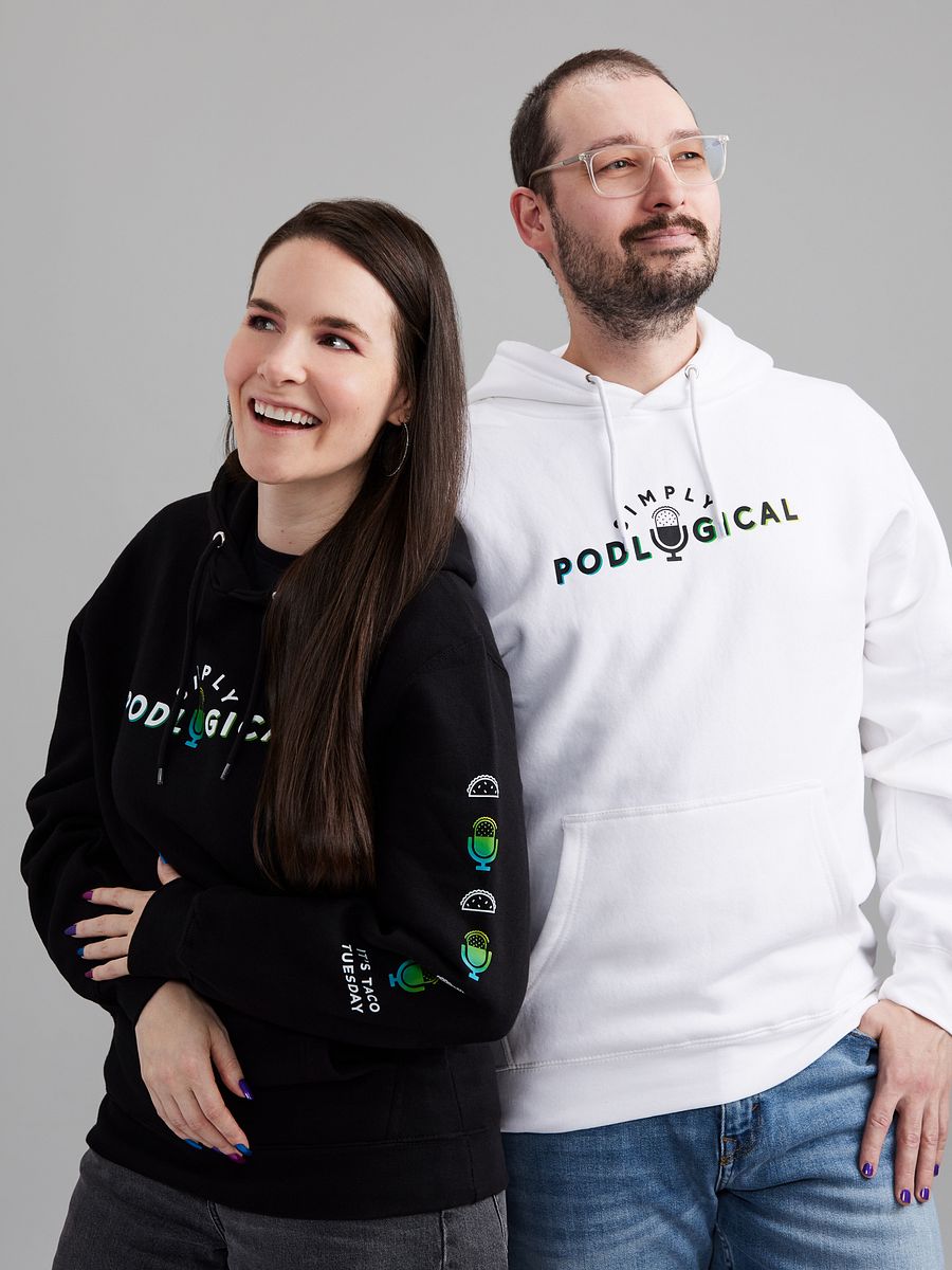 SimplyPodLogical Hoodie (Black) product image (4)