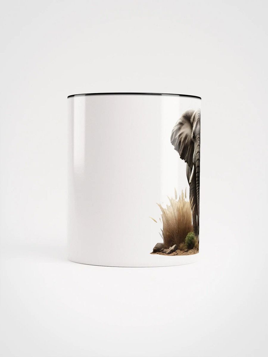Safari Serenity Elephant Ceramic Mug. product image (4)
